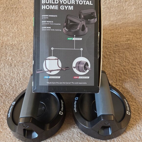 Harbinger Pushup Pro rotating handles, like new - Picture 3 of 5